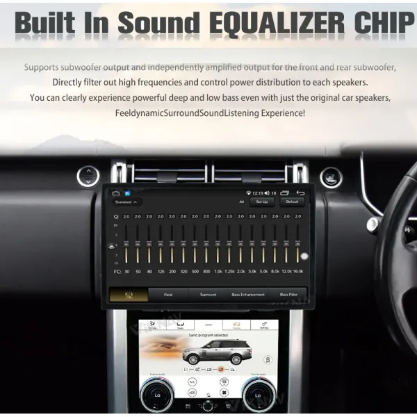 Android Auto Car Radio For Range Rover Vogue L405 2013-2017 Carplay GPS Navigation Multimedia Stereo Player Head Unit