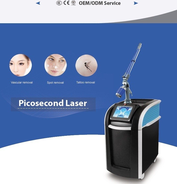 750ps Pico Laser Tattoo Removal Machine 2000ps 500ps