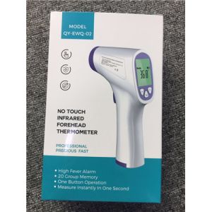 FDA Digital Babies Fever Forehead Infrared Temperature Gun