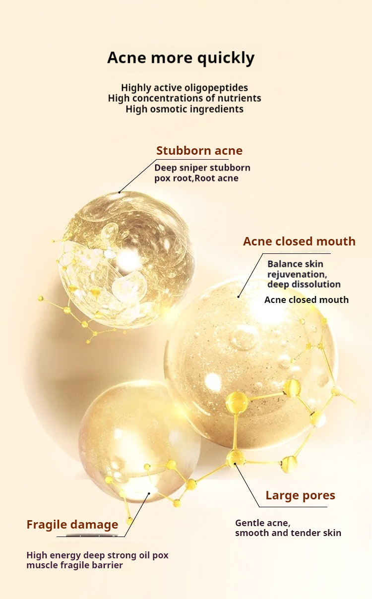 Deep Hydration Face Serum Ampoules For Dry Skin Intensive Renewal Pore Shrinking