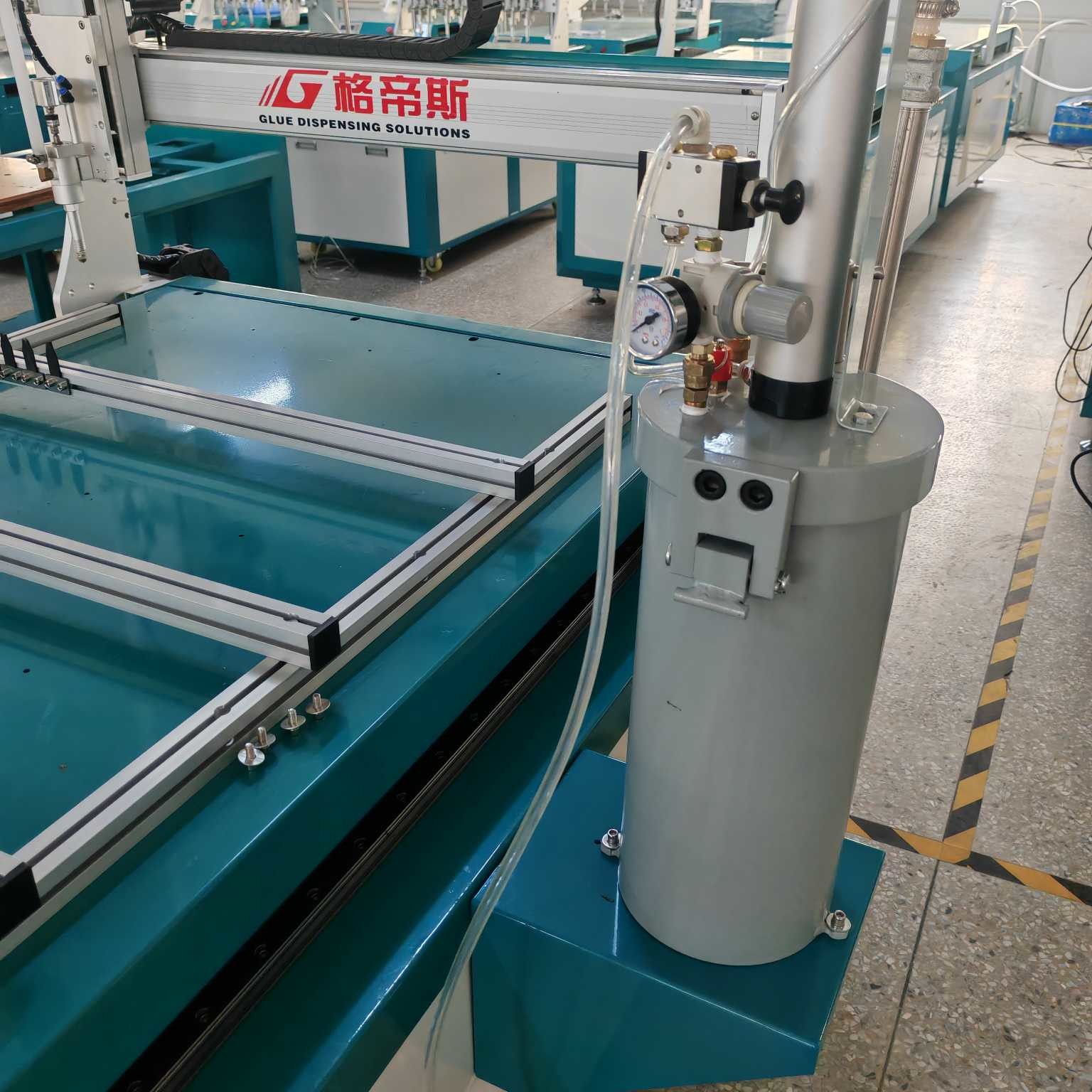 Quality 150W Automatic Glue Dispenser 300ml / 2600ml Automated Glue Dispensing Systems for sale