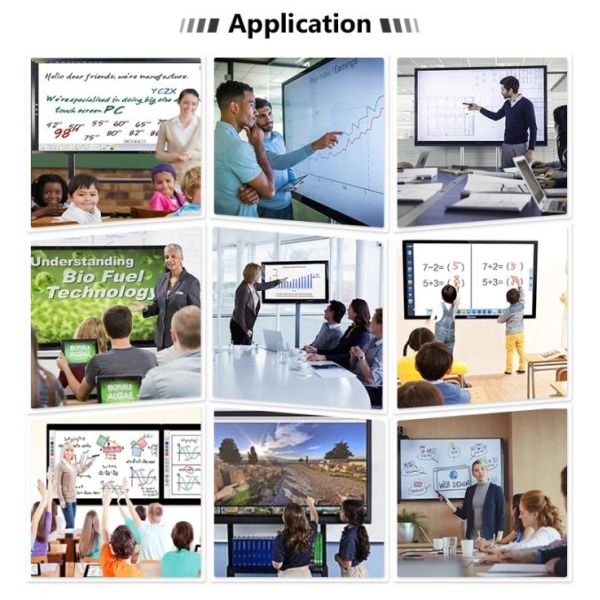 4K LG Panel LCD Interactive Digital Whiteboard For Meeting / Conference