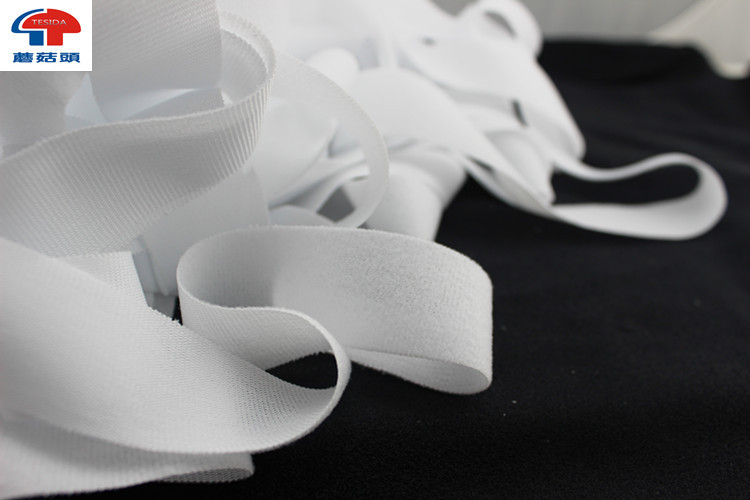 Quality 25mm Soft Nylon Loop Fabric For Diapers , Eco Friendly Nylon Hook Loop Fabric for sale