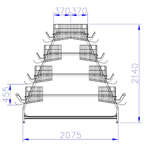 “A” Type Layer Cage