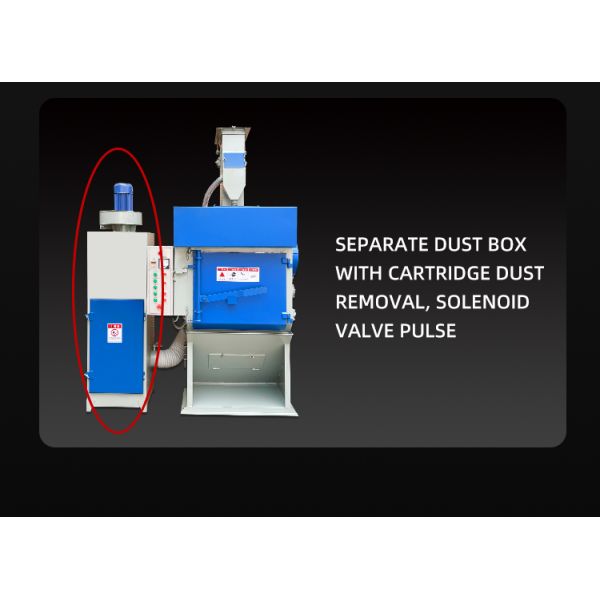 Screwdriver Small Parts Batch Shot Blasting Cleaning Machine