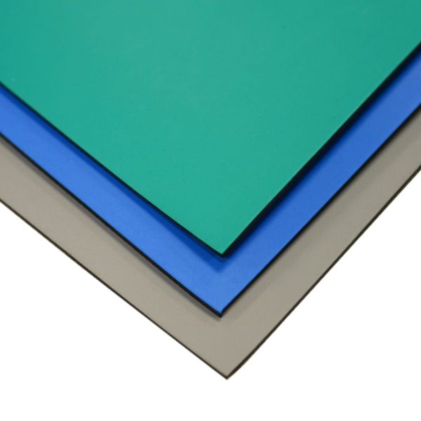 Custom ESD Rubber Table Mat 1.8mm-3mm Anti-static Green Grey Blue