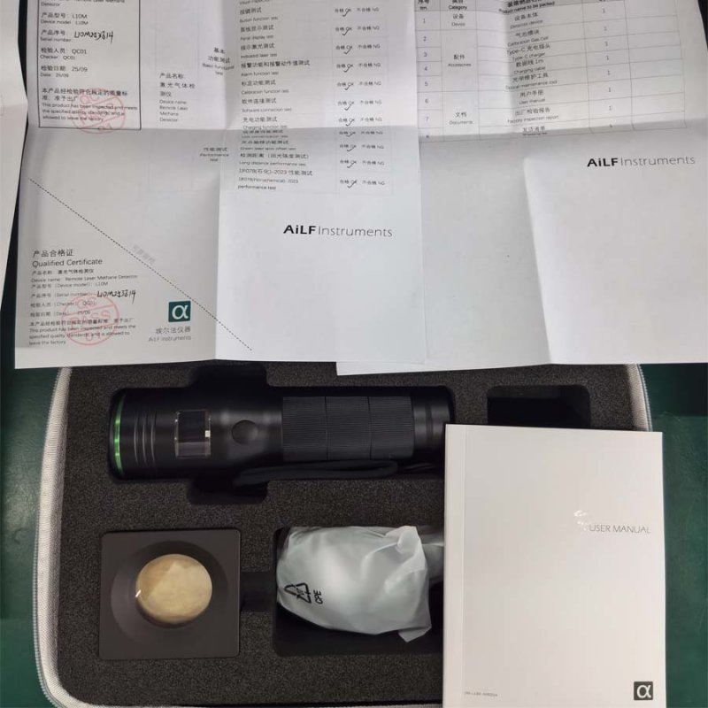 Lightweight TDLAS CH4 Methane Laser Detector Equipment IP68 Waterproof