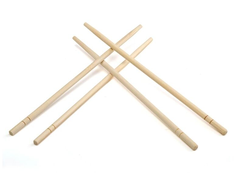 Customized Logo Round Disposable Bamboo Chopsticks for Sustainable Dining