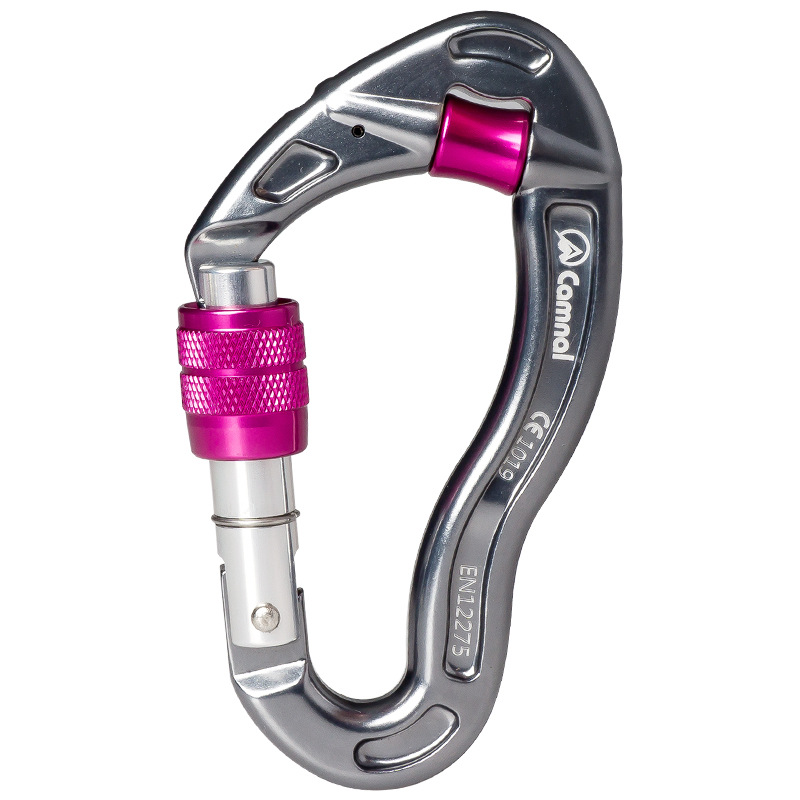 108mm Length 60mm Width O Shape Climbing Carabiner for Adventure Sports