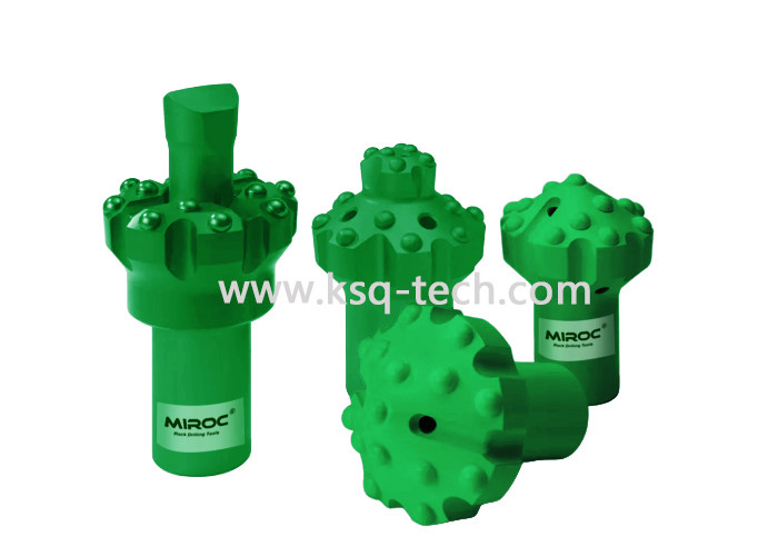 6/12 Degree Pilot Adapter Reaming Drill Bit For Cut Holes Quarry Mining , Flat Shape