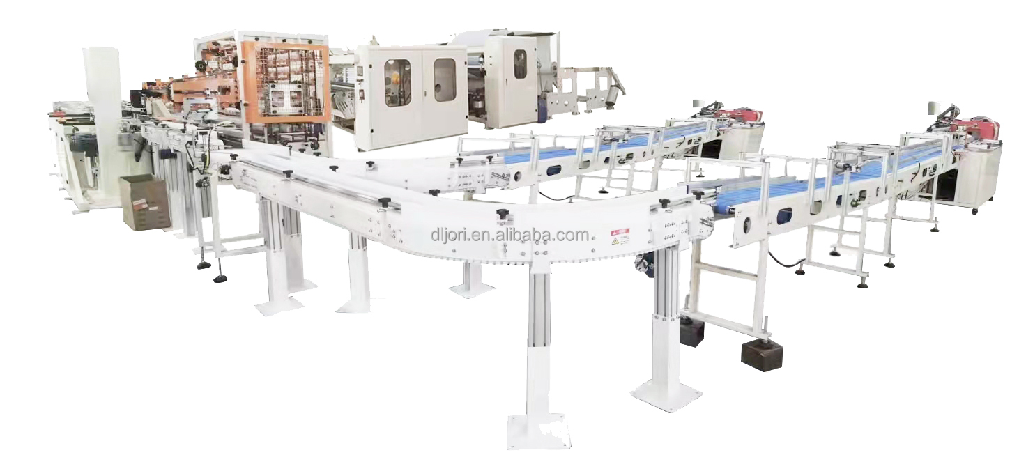High Speed Stable Operation Log Accumulator Kitchen Towel Toilet Tissue Roll Paper Processing Machinery Line