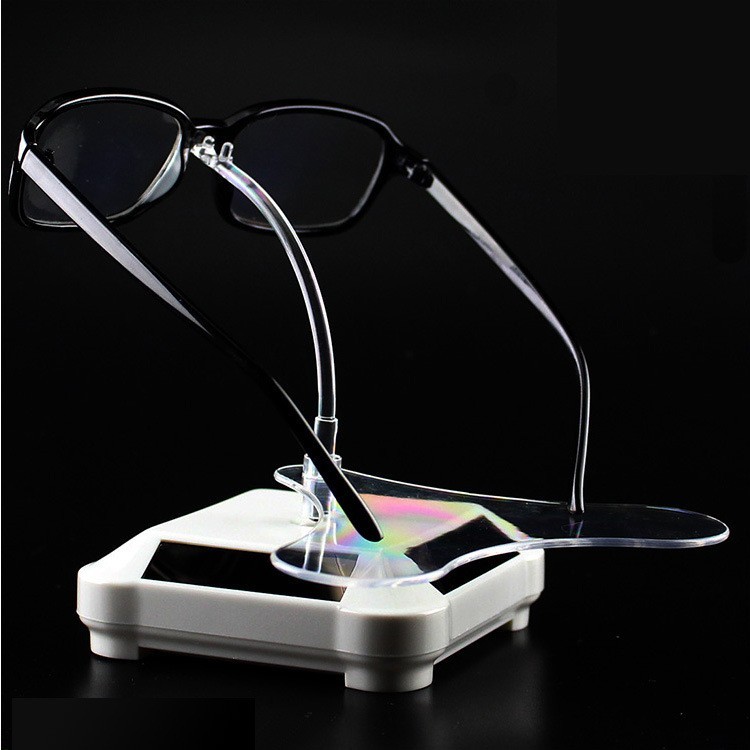 Sunglasses Solar Display Stand Acrylic Rotating Display Platform For Retail