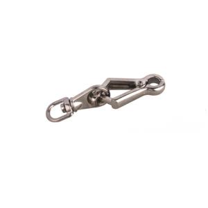 Quality Zinc Alloy Chrome Plated Trigger Snap Hook Diecast Scissor Snap Hook For Dog Leashes / Bag for sale