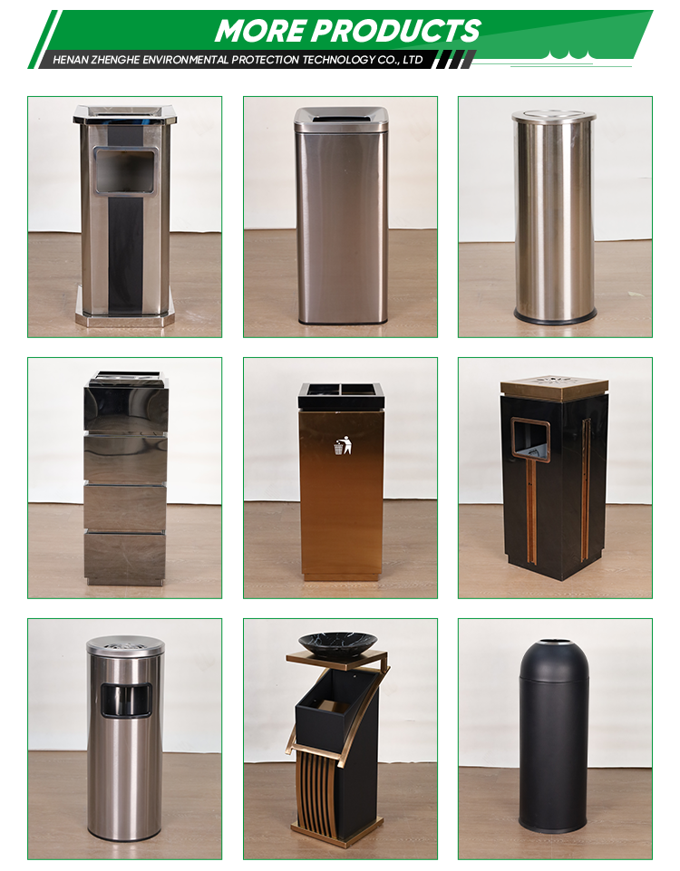 Logo Custom Trash Can Odor Filter Touchless Waste Recycling Bin For Household