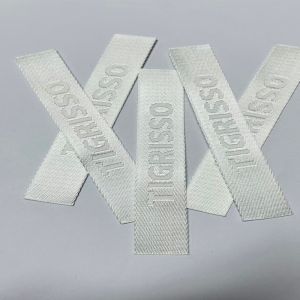 Cloth Label Customized Designs and PDF Artwork File for Woven Clothing Labels