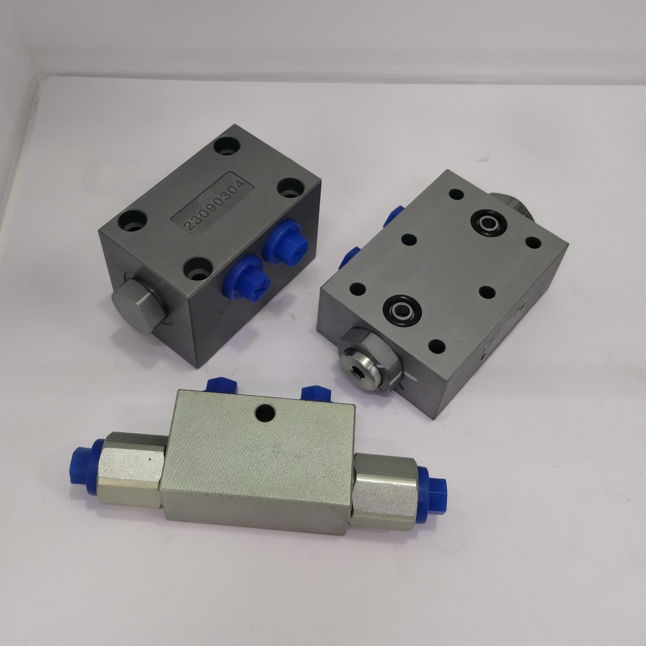 Buy Hydraulic Double Pilot Operated Check Valve Two Cartridge Design at wholesale prices