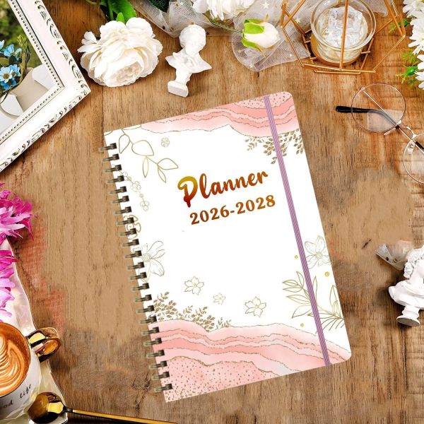 Academic Usage Scenario Spiral Hardcover Notebook with High Durability Cover