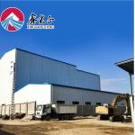 Bolt Connected Steel Structure Warehouse Hot Dipped Galvanized