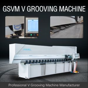 4000mm Sheet Grooving Machine Automatic V Grooving Machine Metal Furniture