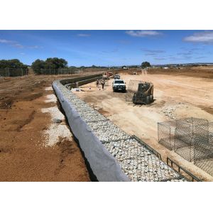 ISO9001 Rustproof Hexagonal PVC Coated Wire Mesh