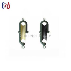 Buy cheap Overhead Line Round Belt Hold Down Wire Rope Pulley Wheel Transmission Stringing from wholesalers