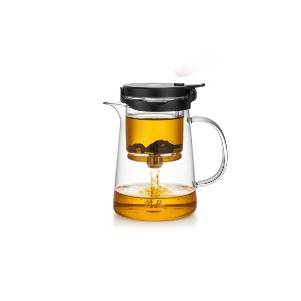 Chinese Blooming Loose Leaf Herbal Teapot Infuser 1l Tea Brewing