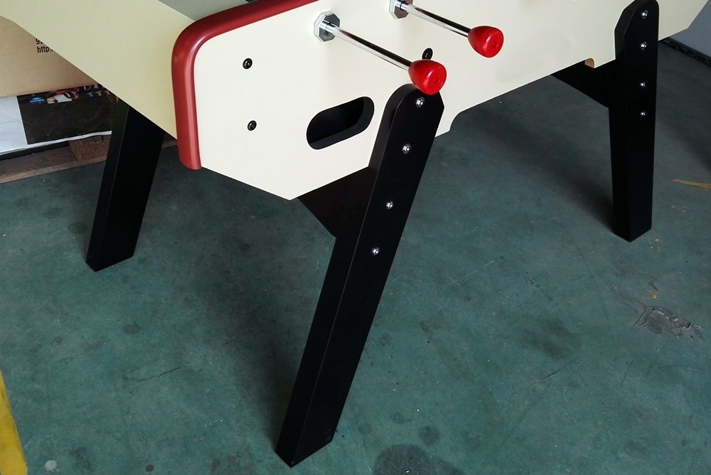 5FT Senior Football Table Wood Game Table With Metal Player Telescopic Rods
