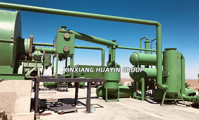 Tire Pyrolysis Plant Waste Tyre Recycling Pyrolysis Production Line In Usa
