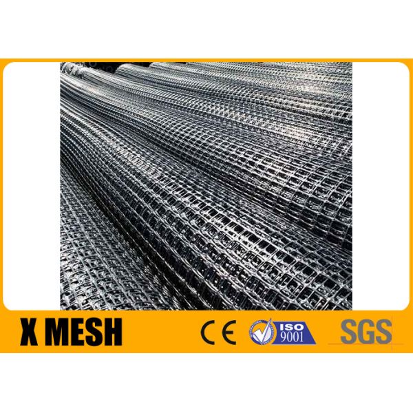 Quality TGSG30 30 Extruded Plastic Mesh Black Biaxial Geogrid for sale