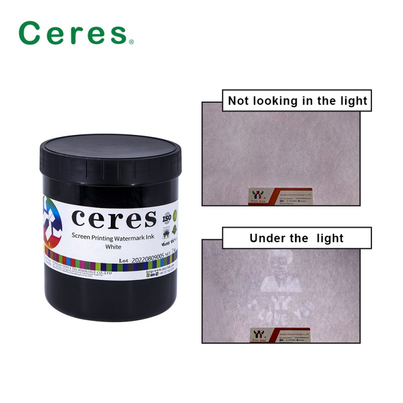 80 Gram Paper Printing Ink Solvent Based Offset Black Watermark Ink
