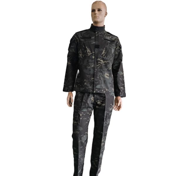 Black Ops Tactical ACU Digital Camo Uniform 65/35 Poly Cotton Combat Blend