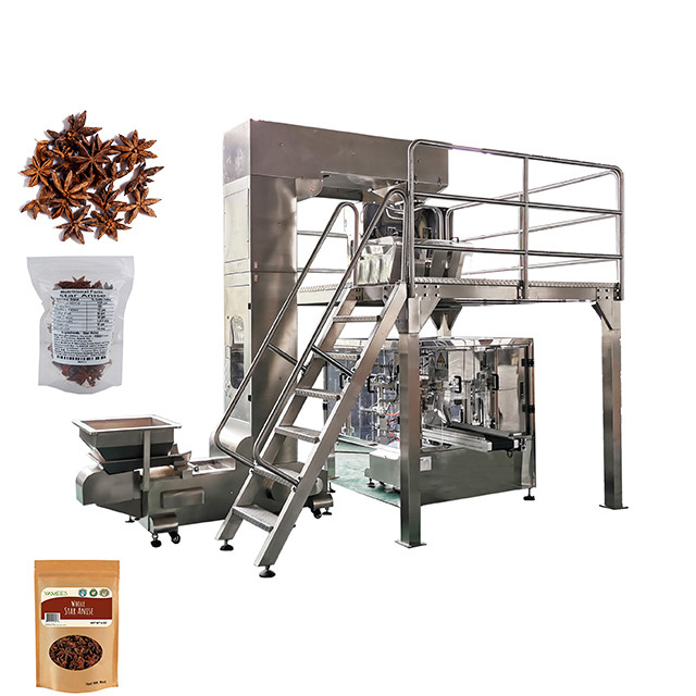 Quality 8 Station Premade Pouch Packing Machine With Linear Scale Weigher for sale