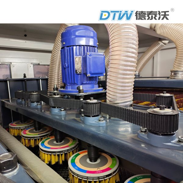 DT1300-6SY Brush Sanding Machine Wood Brush Sander With Two Sides Sandpaper DTW Manufacturer