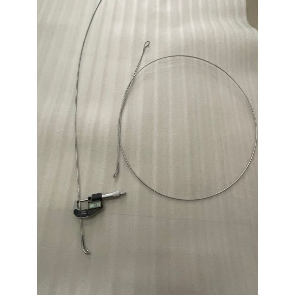 3.36mm Wire diameter Galvanized Double Loop Quick Link Ties Wire for Wooden material securing