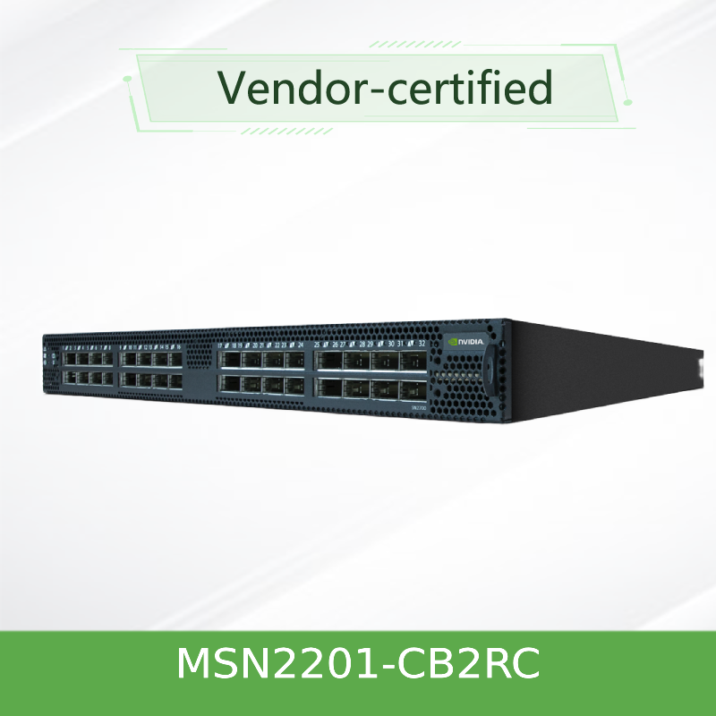 Quality Stackable Nvidia Ethernet Switch MSN2201-CB2RC for Networking for sale