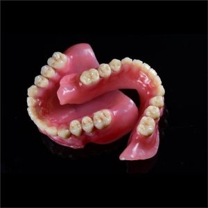Removable Smile Full Acrylic Complete Denture Customizable