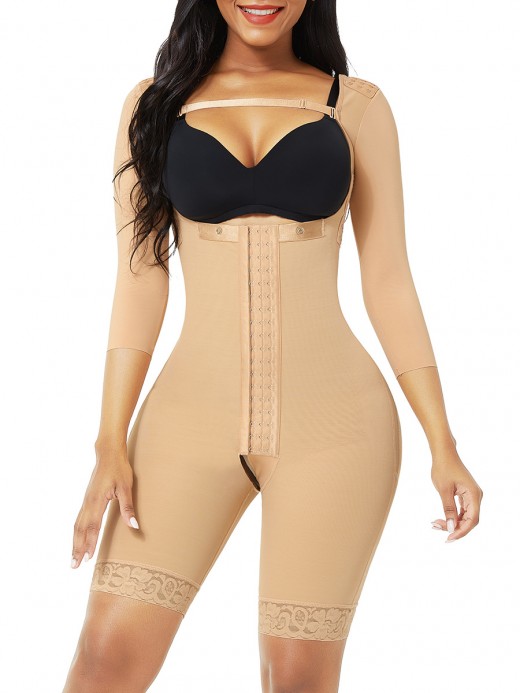 HEXIN Design Fat Tummy Trimmer Compression Body Shaper for Women Customized Labels