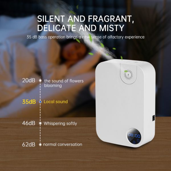 300m3 Coverage Commercial Aroma Diffuser Intelligent control 180ML Oil Capacity