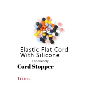 Quality Elastic Flat Cord With Silicone for sale