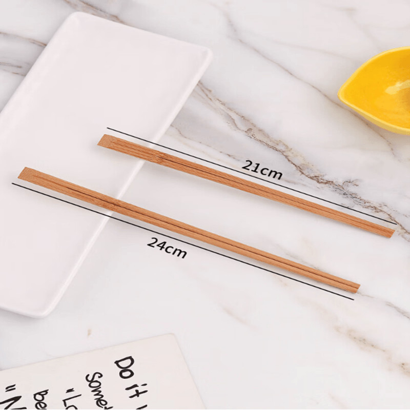 Carbonized Custom Bamboo Chopsticks Kitchenwares Japanese Disposable Chopsticks