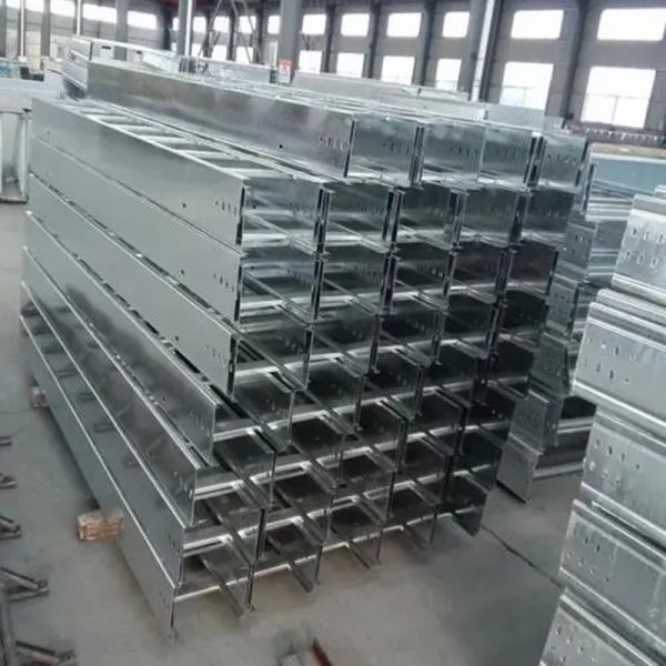 Cable Management Cable Tray Galvanized Steel Ladder Type / Trough Type / Channel Type