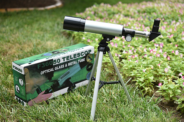 High Power F36050mm Refractor Monocular Telescope for Kids 34cm Tripod High Resolution