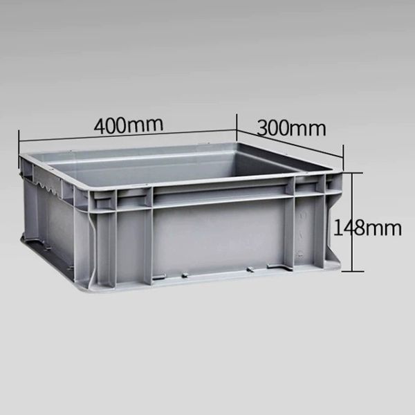 Stackable PP Plastic Logistics Boxes for Industrial Tool Storage Stackable and Durable