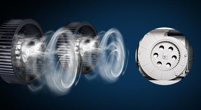 Eco Slim Series Residential Suspended Energy Recovery Ventilation 250~350 M3/H