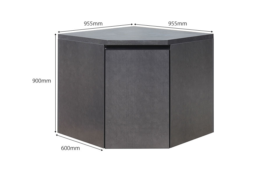 L-Shaped Corner Modular Outdoor Kitchen Cabinets With Weatherproof Storage