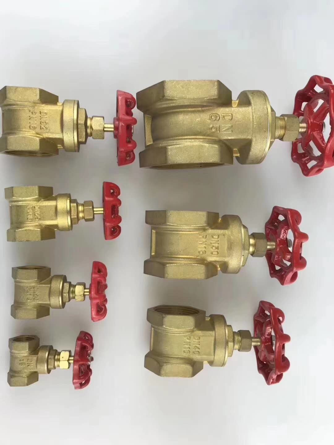 DN50 Astm Brass Valves Low Pressure Fluid Resistance