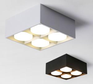 Quality Ac85v Three Head Bold Led Spotlight 12w Embedded for sale