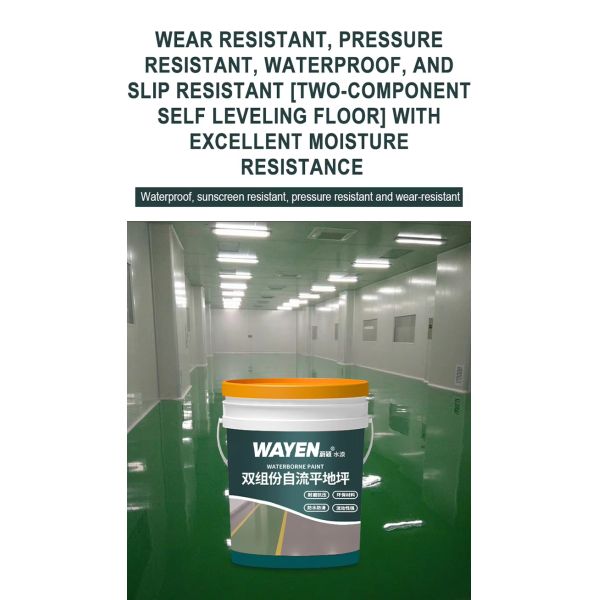 8 Hours Epoxy Floor Top Coat Bright Anti Slip Water Based Primer Paint