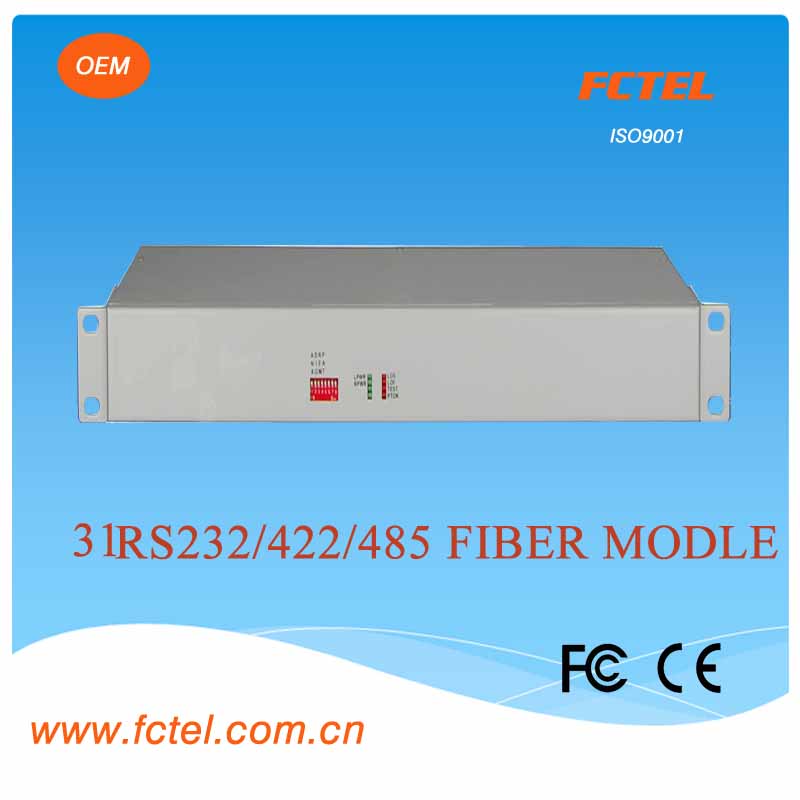 Quality E1 to 31Channel RS232 back panel Protocol Media Converter for sale
