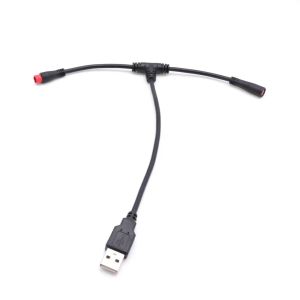 Plastic T Type Waterproof Connector IP67 Three Way LED Lights Use